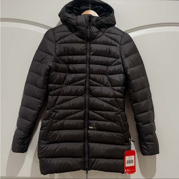 North Face Pidmont Parka Gray coat (defect) (S) - Picture 1 of 7